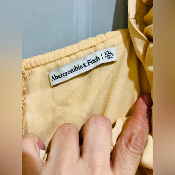 Abercrombie Fitch Cinch Neck Midi Dress in size XXL like new condition - Picture 5 of 6